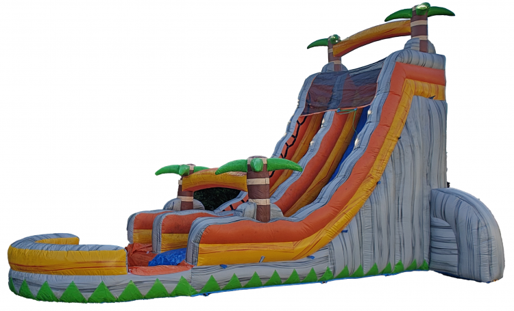 22'  Orange Crush Water Slide