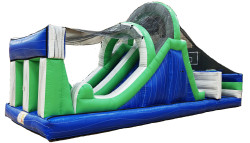 Green & Blue Obstacle Course Center Section
