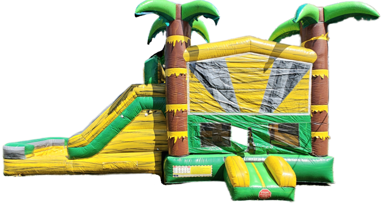 Green and Yellow Tropical Combo