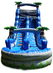 IMG20250530130223 1749453069 22' Tropical Blue Rush Water Slide